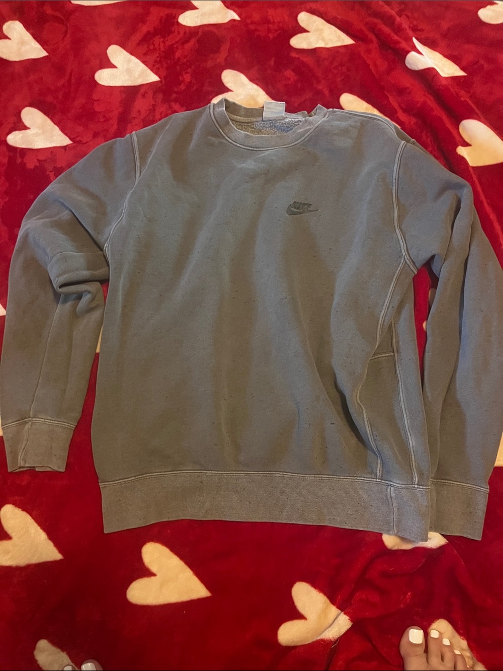 Nike Men's Crewneck Sweatshirt in Dusty Blue